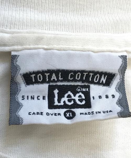 LEE（リー）LEE (リー) プリントTシャツ ホワイト サイズ:XLの古着・服飾アイテム
