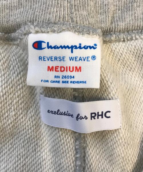 Champion（チャンピオン）Champion (チャンピオン) Ron Herman (ロンハーマン) リバースウィーブパンツ グレー サイズ:MEDIUMの古着・服飾アイテム