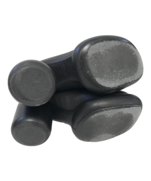 JIL SANDER（ジルサンダー）JIL SANDER (ジルサンダー) ブロックヒールサンダル ブラック サイズ:37の古着・服飾アイテム