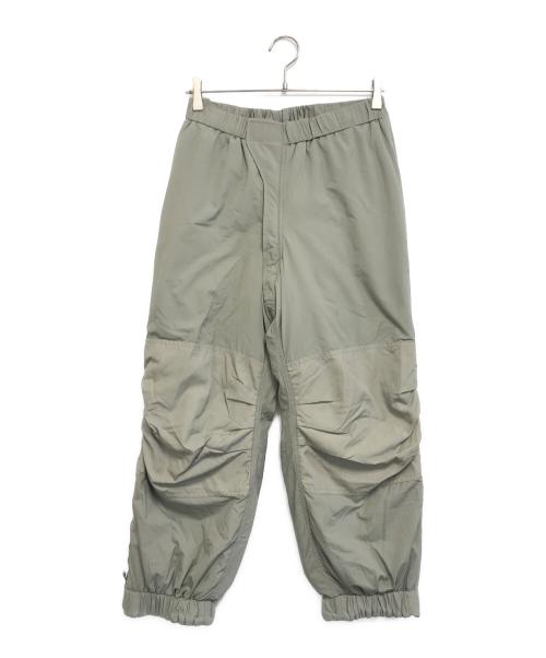 VINTAGE MILITARY（ヴィンテージ ミリタリー）VINTAGE MILITARY (ヴィンテージ ミリタリー) US ARMY プリマロフトパンツ グレー サイズ:SMALL‐SHORTの古着・服飾アイテム