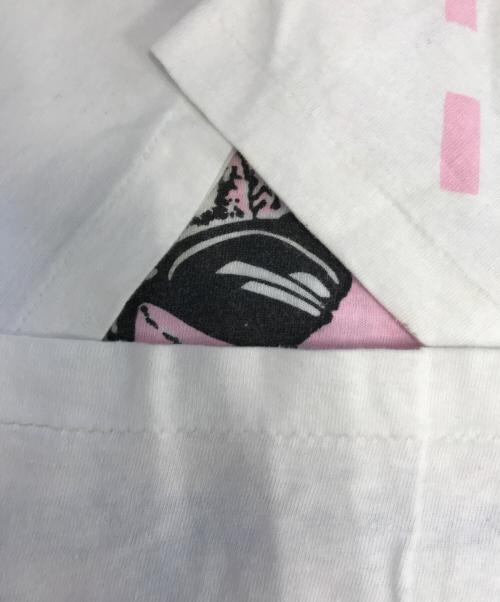 VINTAGE（ヴィンテージ）VINTAGE (ヴィンテージ) 両面プリントTシャツ ホワイト サイズ:表記なしの古着・服飾アイテム