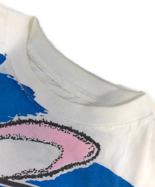 VINTAGE（ヴィンテージ）VINTAGE (ヴィンテージ) 両面プリントTシャツ ホワイト サイズ:表記なしの古着・服飾アイテム