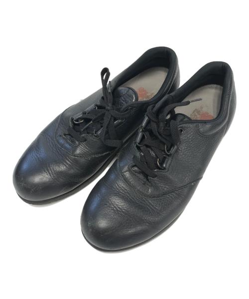 SAS（エスエーエス）SAS (エスエーエス) レザースニーカー ブラック サイズ:表記なしの古着・服飾アイテム