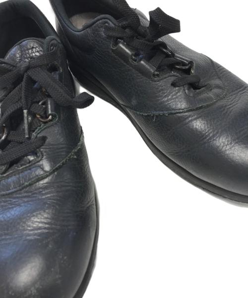 SAS（エスエーエス）SAS (エスエーエス) レザースニーカー ブラック サイズ:表記なしの古着・服飾アイテム
