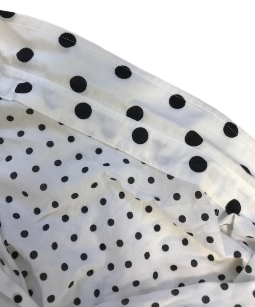 Y's（ワイズ）Y's (ワイズ) ドット柄ブラウス ホワイト サイズ:1の古着・服飾アイテム