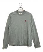 AMI Alexandre Mattiussiアミアレクサンドルマテュッシ）の古着「ロングスリーブカットソー」｜ブルー