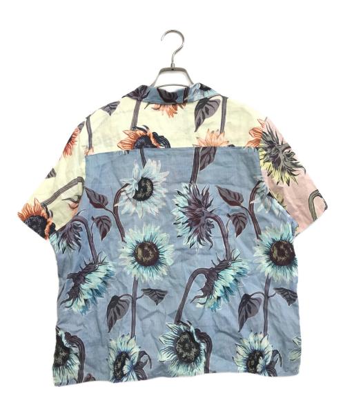 PAUL SMITH（ポールスミス）Paul Smith (ポールスミス) Sunflowerリネンシャツ マルチカラー サイズ:40の古着・服飾アイテム