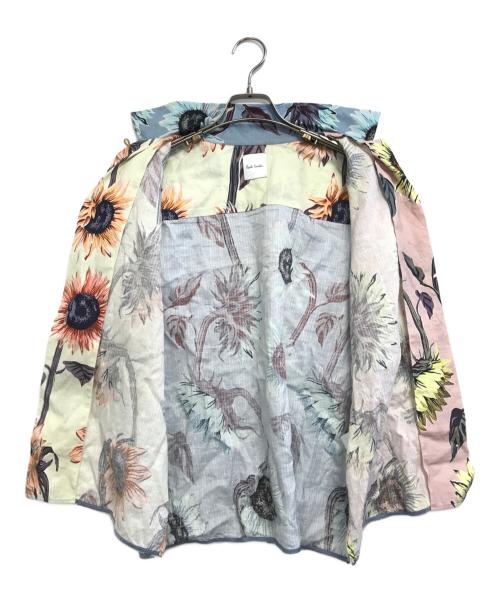 PAUL SMITH（ポールスミス）Paul Smith (ポールスミス) Sunflowerリネンシャツ マルチカラー サイズ:40の古着・服飾アイテム