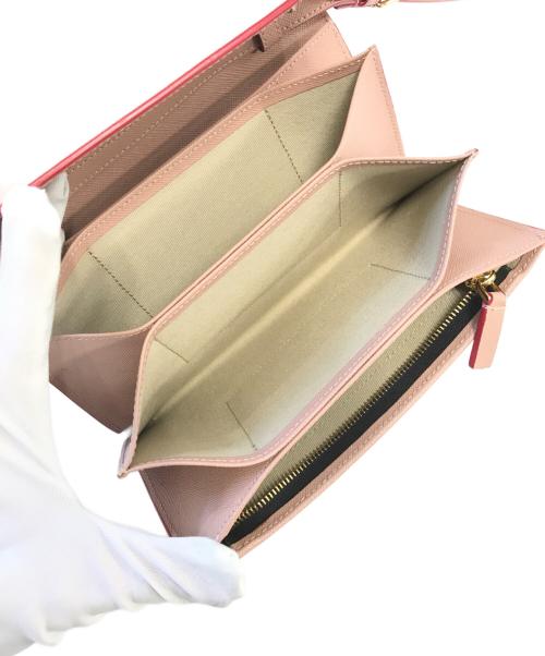 MARNI（マルニ）MARNI (マルニ) ショルダーウォレット ピンクの古着・服飾アイテム