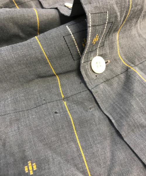 VINTAGE（ヴィンテージ）VINTAGE (ヴィンテージ) 刺繍総柄シャツ グレー サイズ:表記なしの古着・服飾アイテム