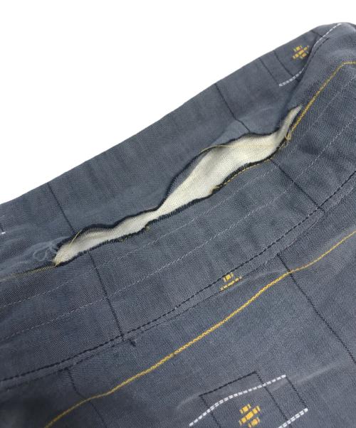 VINTAGE（ヴィンテージ）VINTAGE (ヴィンテージ) 刺繍総柄シャツ グレー サイズ:表記なしの古着・服飾アイテム