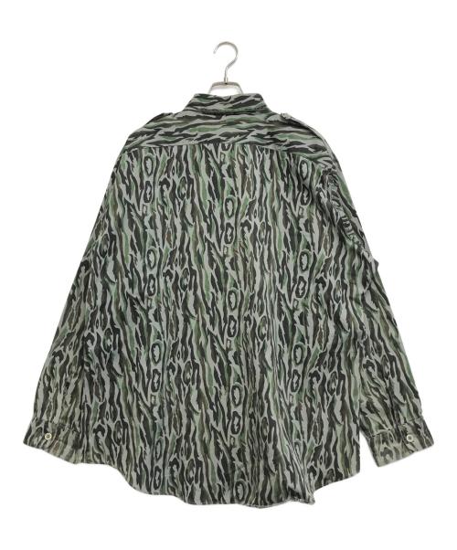 WOOLRICH（ウールリッチ）WOOLRICH (ウールリッチ) 80’s迷彩柄シャツ グリーン サイズ:XXLの古着・服飾アイテム