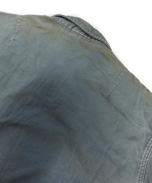 FRUIT OF THE LOOM（フルーツオブザルーム）FRUIT OF THE LOOM (フルーツオブザルーム) VINTAGE MILITARY (ヴィンテージ ミリタリー) US ARMY 60’sユーティリティーシャツ グリーン サイズ:表記なしの古着・服飾アイテム