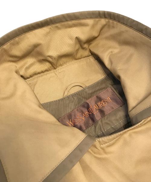 Yves Saint Laurent（イヴサンローラン）Yves Saint Laurent (イヴサンローラン) 90’sロングコート ベージュ サイズ:7-108の古着・服飾アイテム