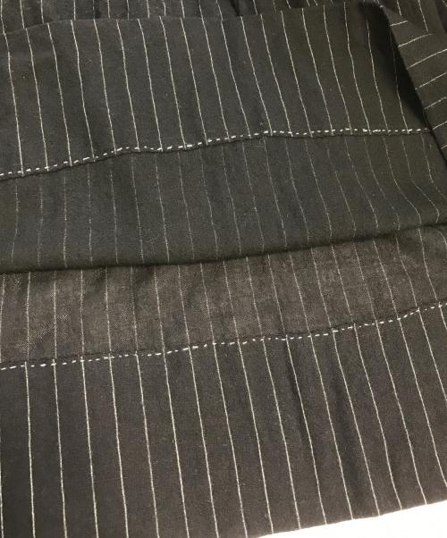 ROBE DE CHAMBRE COMME DES GARCONS（ローブドシャンブル コムデギャルソン）ROBE DE CHAMBRE COMME DES GARCONS (ローブドシャンブル コムデギャルソン) 90’sウール縮絨スカート ブラック サイズ:表記なしの古着・服飾アイテム