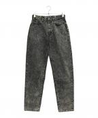 CELINEセリーヌ）の古着「ケミカルウォッシュデニムパンツ」｜ブラック