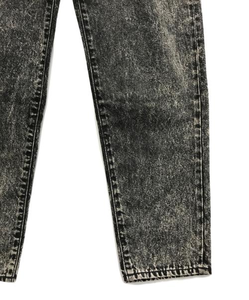 CELINE（セリーヌ）CELINE (セリーヌ) ケミカルウォッシュデニムパンツ ブラック サイズ:28の古着・服飾アイテム