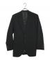 PRADA（プラダ）の古着「テーラードジャケット」｜ブラック