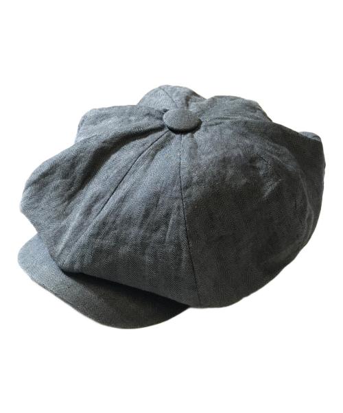 nicholas daley（ニコラス デイリー）nicholas daley (ニコラス デイリー) リネンキャスケット グレー サイズ:Lの古着・服飾アイテム