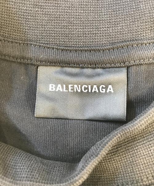 BALENCIAGA（バレンシアガ）BALENCIAGA (バレンシアガ) ミラーロゴプリントTシャツ ブラック サイズ:Sの古着・服飾アイテム
