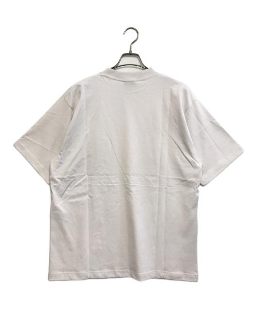 BALENCIAGA（バレンシアガ）BALENCIAGA (バレンシアガ) ミラーロゴプリントTシャツ ホワイト サイズ:Sの古着・服飾アイテム