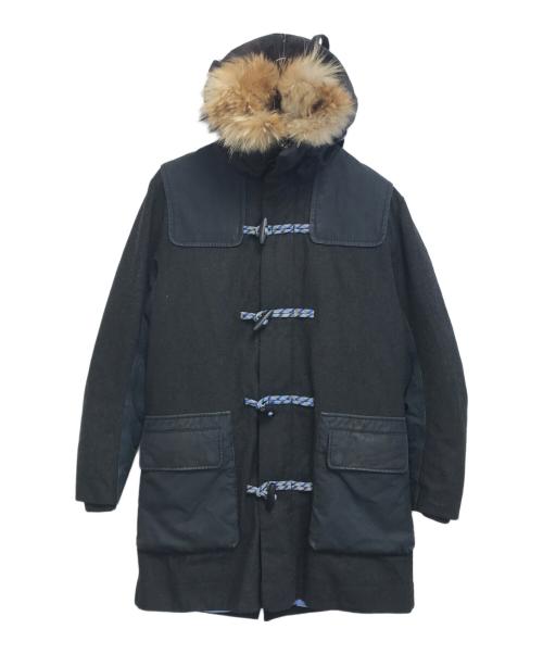 MONCLER R（モンクレールアール）MONCLER R (モンクレールアール) BOWFELL ダッフルコート ブラックの古着・服飾アイテム