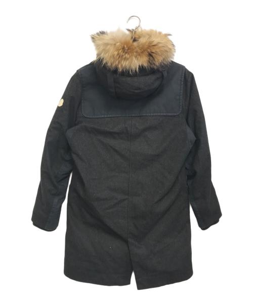 MONCLER R（モンクレールアール）MONCLER R (モンクレールアール) BOWFELL ダッフルコート ブラックの古着・服飾アイテム