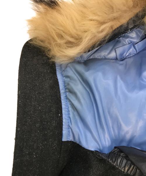 MONCLER R（モンクレールアール）MONCLER R (モンクレールアール) BOWFELL ダッフルコート ブラックの古着・服飾アイテム