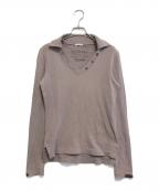 MIU MIUミュウミュウ）の古着「スキッパーカットソー」｜グレー