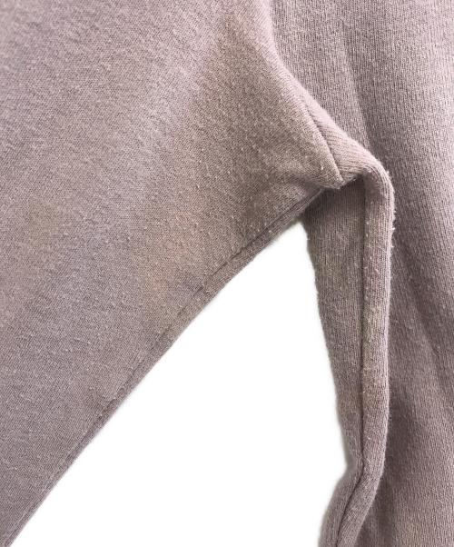 MIU MIU（ミュウミュウ）MIU MIU (ミュウミュウ) スキッパーカットソー グレー サイズ:Sの古着・服飾アイテム