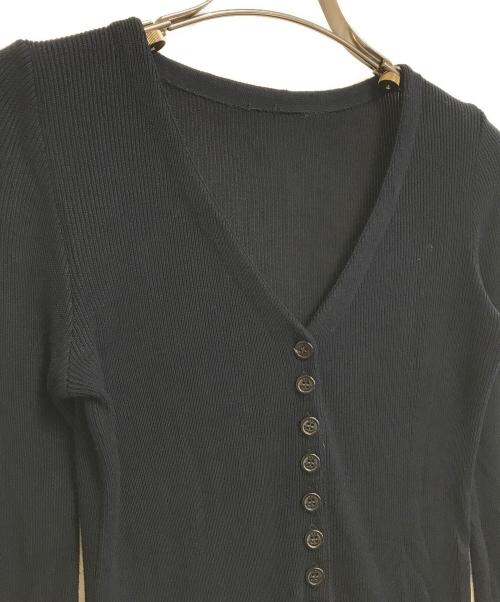 DOLCE & GABBANA（ドルチェ＆ガッバーナ）DOLCE & GABBANA (ドルチェ＆ガッバーナ) ニットカーディガン ネイビー サイズ:24/38の古着・服飾アイテム