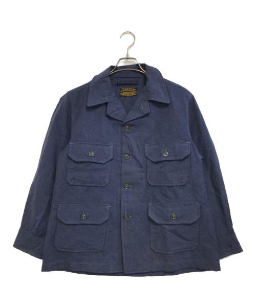 VINTAGE MILITARY（ヴィンテージ ミリタリー）VINTAGE MILITARY (ヴィンテージ ミリタリー) USAF A-1A FlyingShirtJacket ネイビー サイズ:LARGEの古着・服飾アイテム