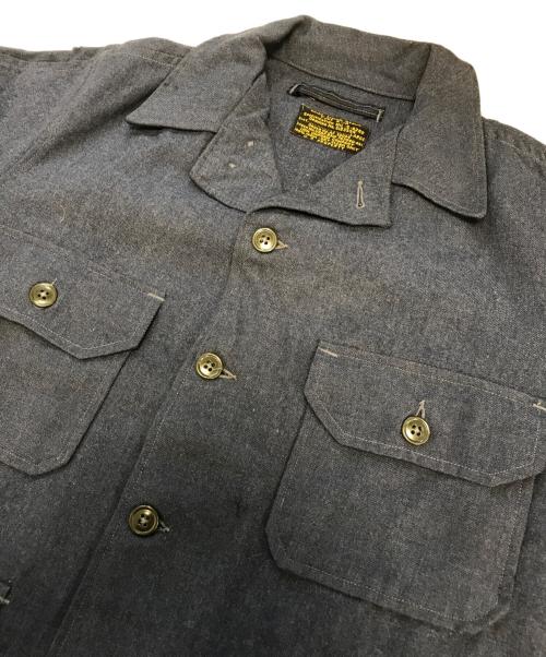 VINTAGE MILITARY（ヴィンテージ ミリタリー）VINTAGE MILITARY (ヴィンテージ ミリタリー) USAF A-1A FlyingShirtJacket ネイビー サイズ:LARGEの古着・服飾アイテム