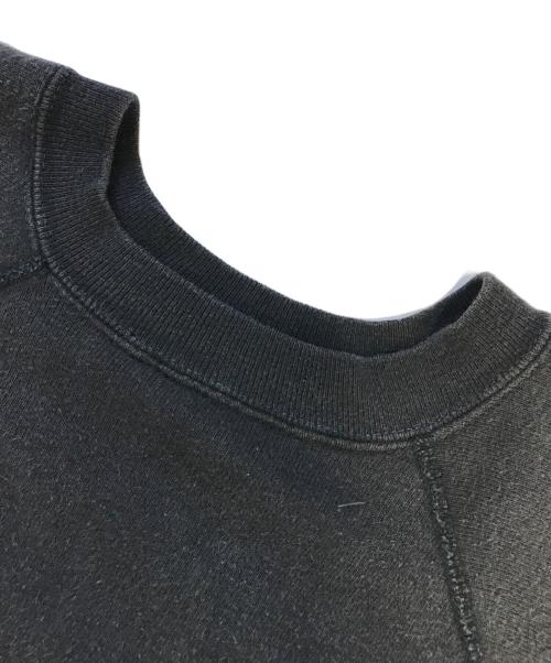 USED（ユーズド）USED (ユーズド) ラグランスウェット ブラック サイズ:表記なしの古着・服飾アイテム