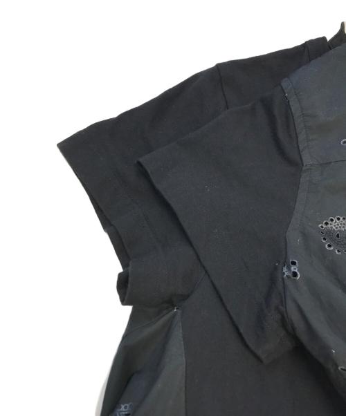 sacai（サカイ）sacai (サカイ) バンダナプリントTシャツ ブラック サイズ:3の古着・服飾アイテム