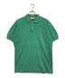 GUCCI（グッチ）の古着「ロゴ刺繍ポロシャツ」｜グリーン