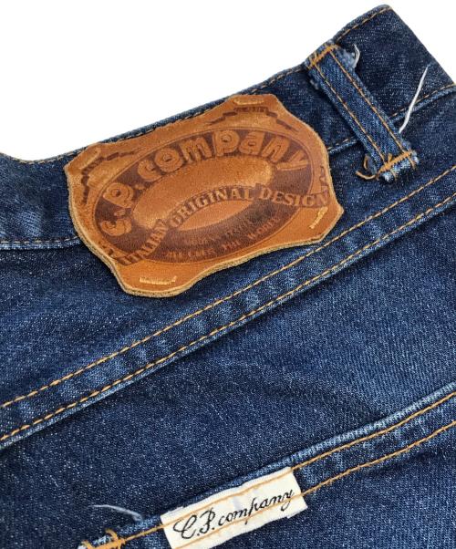 C.P COMPANY（シーピーカンパニー）C.P COMPANY (シーピーカンパニー) テーパードデニムパンツ インディゴ サイズ:46の古着・服飾アイテム