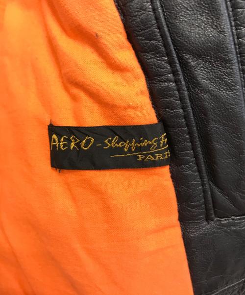 USED（ユーズド）USED (ユーズド) レザージャケット ブラック サイズ:表記なしの古着・服飾アイテム