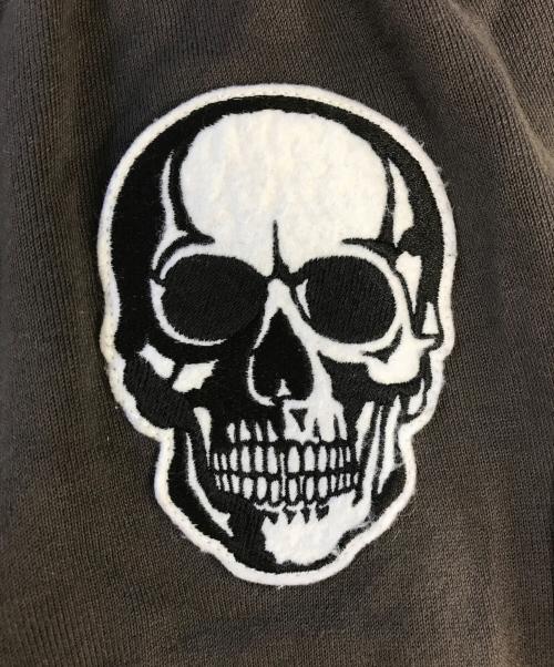 NUMBER (N)INE（ナンバーナイン）NUMBER (N)INE (ナンバーナイン) スカルスウェットパンツ グレー サイズ:2の古着・服飾アイテム