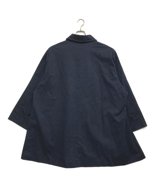 Aquascutum（アクアスキュータム）Aquascutum (アクアスキュータム) 3ポケットステンカラーコート ネイビー サイズ:表記なしの古着・服飾アイテム