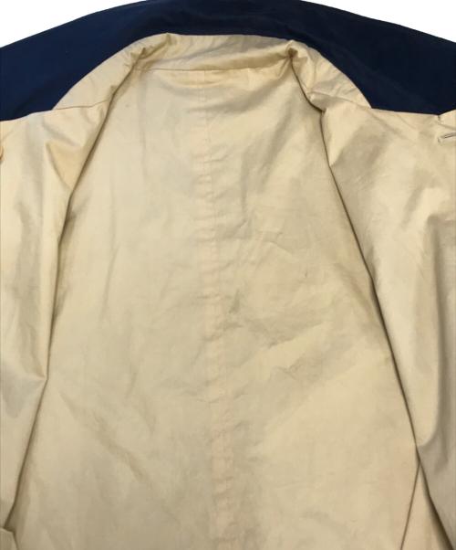 Aquascutum（アクアスキュータム）Aquascutum (アクアスキュータム) 3ポケットステンカラーコート ネイビー サイズ:表記なしの古着・服飾アイテム