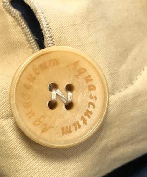 Aquascutum（アクアスキュータム）Aquascutum (アクアスキュータム) 3ポケットステンカラーコート ネイビー サイズ:表記なしの古着・服飾アイテム