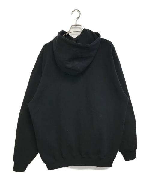 BALENCIAGA（バレンシアガ）BALENCIAGA (バレンシアガ) Language Hoodie ブラック サイズ:Mの古着・服飾アイテム