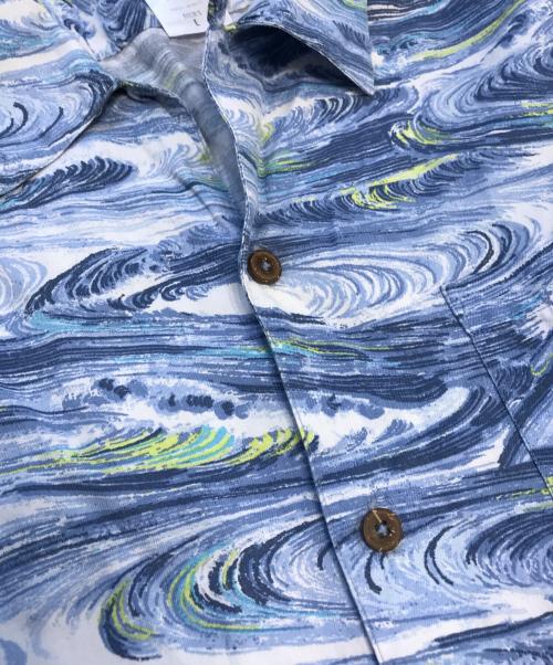Patagonia（パタゴニア）Patagonia (パタゴニア) アロハシャツ ブルー サイズ:Ｌの古着・服飾アイテム