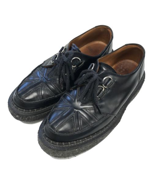 GEORGE COX（ジョージコックス）GEORGE COX (ジョージコックス) レザーシューズ ブラック サイズ:SIZE 9の古着・服飾アイテム
