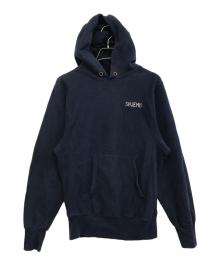 Champion×LAND'S END（チャンピオン×ランズエンド）の古着「リバースウィーブパーカー」｜ネイビー