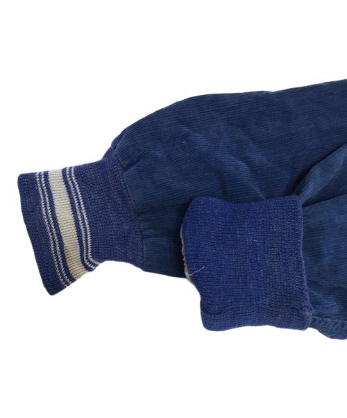RUGBY KNITTING（ラグビーニッティング）RUGBY KNITTING (ラグビーニッティング) コーデュロイジャケット ブルー サイズ:表記なしの古着・服飾アイテム