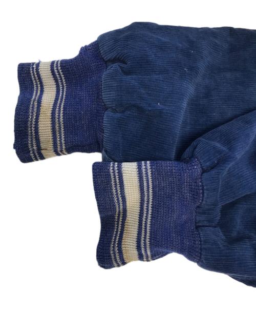 RUGBY KNITTING（ラグビーニッティング）RUGBY KNITTING (ラグビーニッティング) コーデュロイジャケット ブルー サイズ:表記なしの古着・服飾アイテム