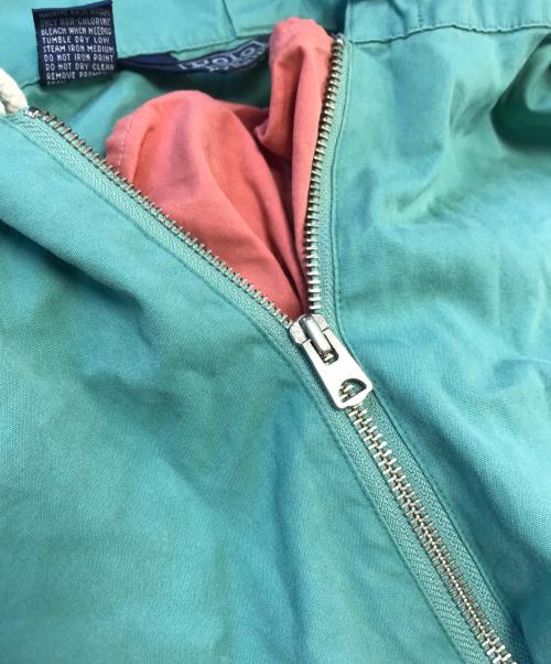 POLO RALPH LAUREN（ポロ・ラルフローレン）POLO RALPH LAUREN (ポロ・ラルフローレン) アノラックパーカー グリーン サイズ:Mの古着・服飾アイテム