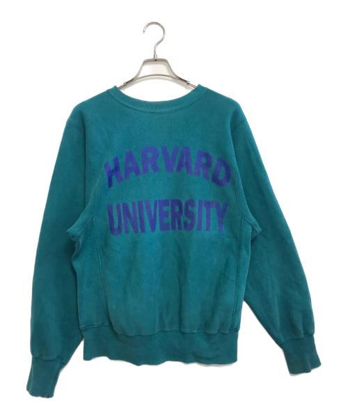 Champion（チャンピオン）Champion (チャンピオン) LAND'S END (ランズエンド) リバースウィーブスウェット グリーン サイズ:SIZE L(レディース表記)の古着・服飾アイテム